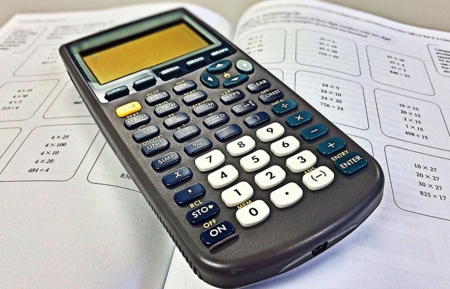 doing math homework